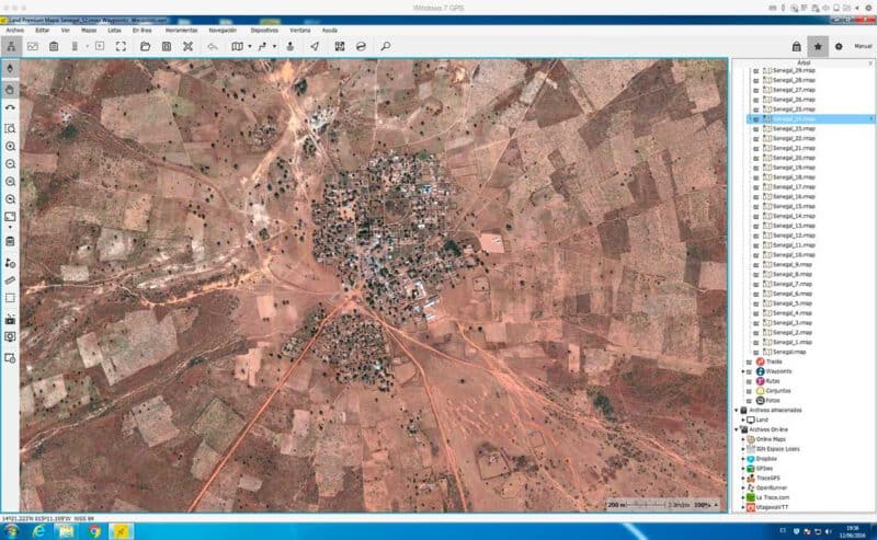 Mapas Ortofotos Senegal y Gambia África en formato RMAP compatibles con TwoNAv, CompeGPS y OruxMaps