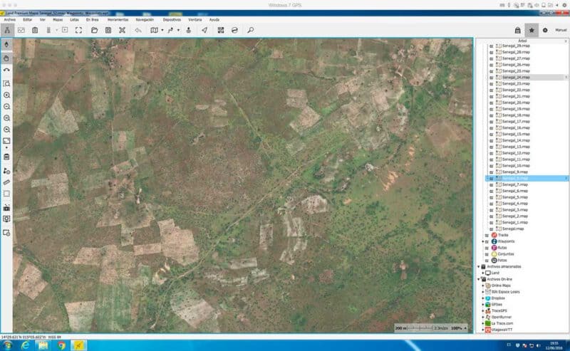 Mapas Ortofotos Senegal y Gambia África en formato RMAP compatibles con TwoNAv, CompeGPS y OruxMaps