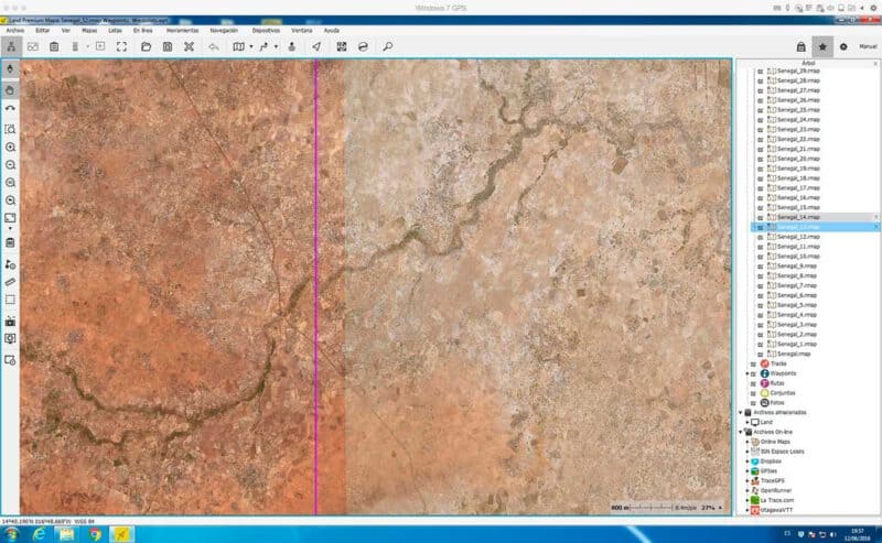 Mapas Ortofotos Senegal y Gambia África en formato RMAP compatibles con TwoNAv, CompeGPS y OruxMaps