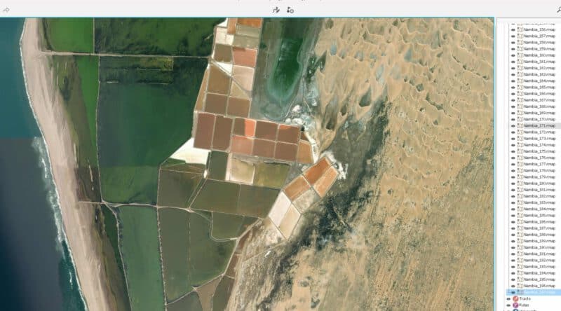Mapas Ortofotos Nambia Africa en formato RMAP compatibles con TwoNAv, CompeGPS y OruxMaps