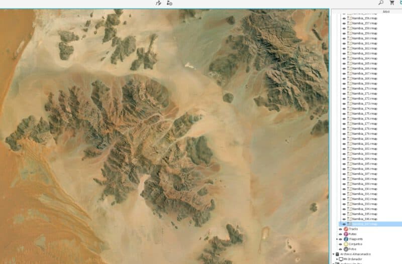 Mapas Ortofotos Nambia Africa en formato RMAP compatibles con TwoNAv, CompeGPS y OruxMaps